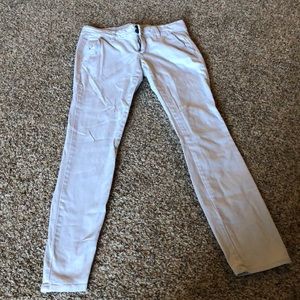 Like new khaki skinny pants size 5.